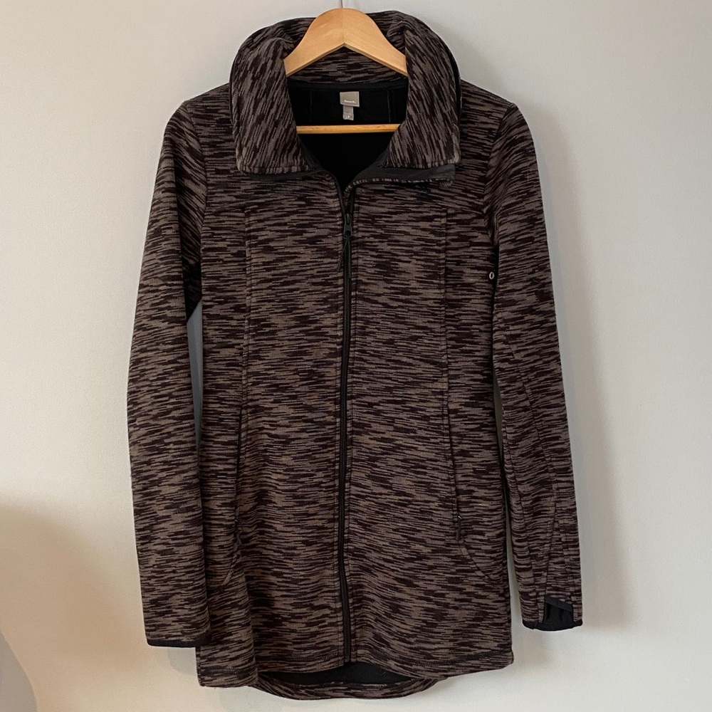 Bench Black and Brown Long Jacket Woman’s Small